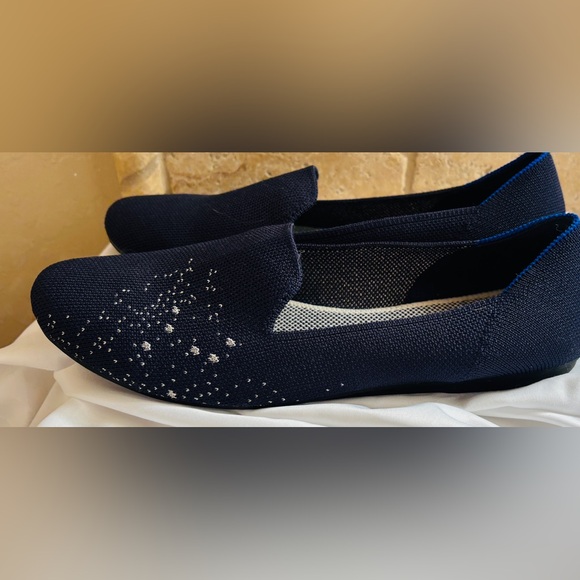 Rothy’s Navy Blue Slip-On Shoes with Libra Sign Women’s Size 7.5 Rothy’s - Picture 5 of 11